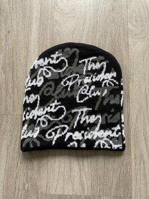 BLACK ALL OVER BEANIE