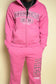 2014 PRESIDENTS CLUB SWEATSUIT (PINK)
