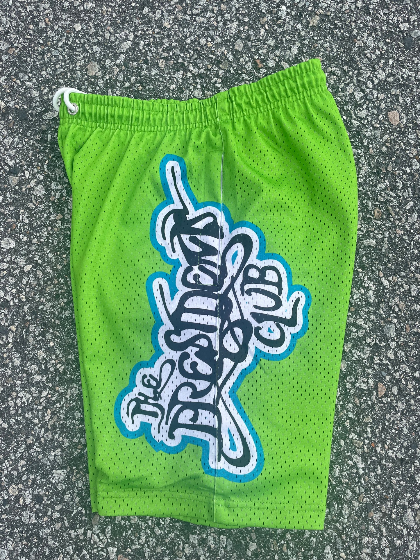 GREEN GYM SHORTS