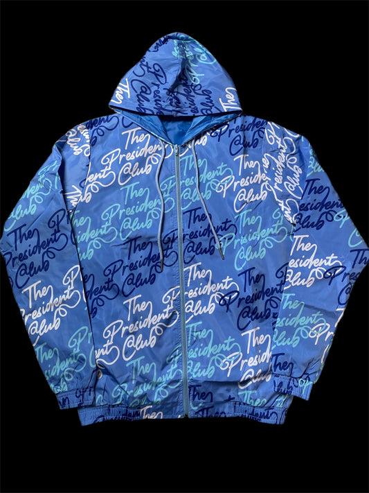 BLUE TPC ALL OVER JACKET