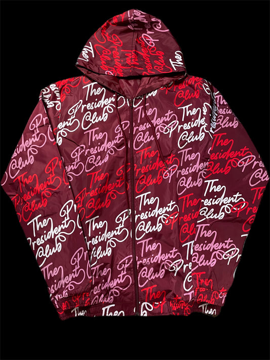 RED TPC ALL OVER JACKET