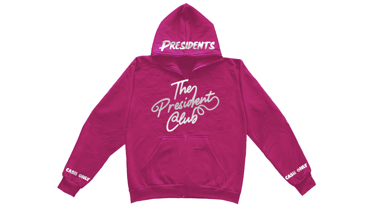 Pink Reflective TPC Hoodie